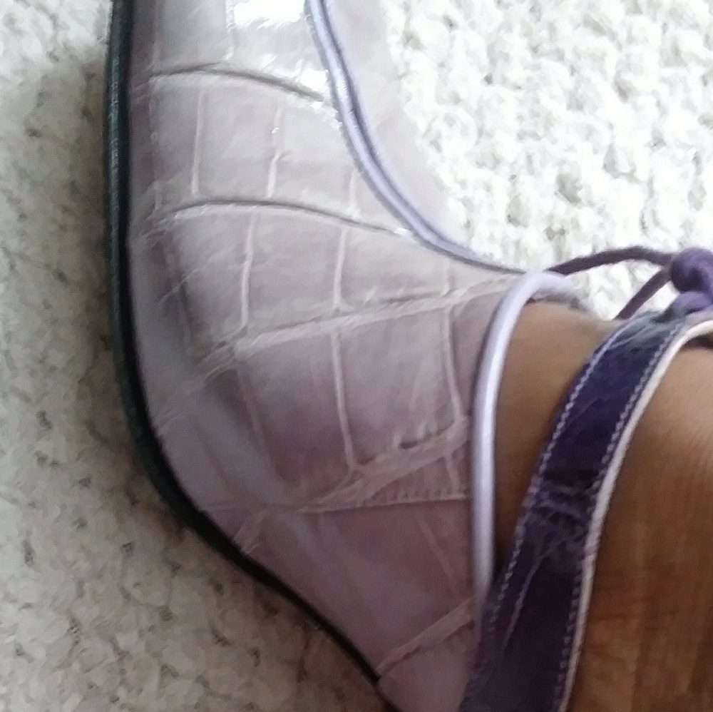 Genuine Alligator slip-in